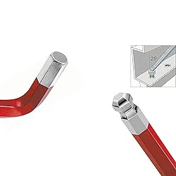 FOCMKEAS 2 PCS 6mm Ball End Hex Key Allen