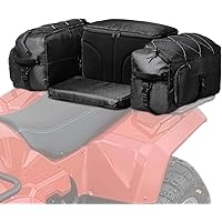 VEVOR ATV Rear Storage Bag, 74L ATV Rear Cargo Bag with Cooler Insulated Bag, 600D Oxford Cloth Storage Rear Rack Seat Bag Fi