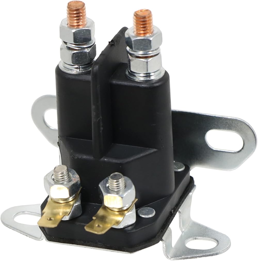 Spares2go Solenoid Starter Switch 4 Pole Relay 12V for Countax Westwood Ariens