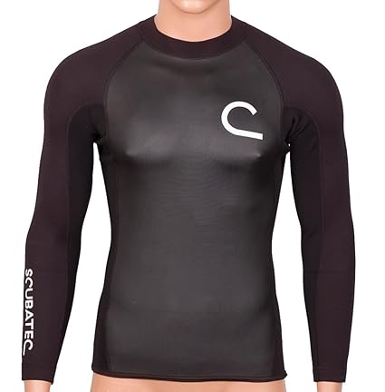 1.5mm Neopren Surf Shirt Langarm Super Stretch