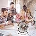 OPOLAR Desk Fan, Ultra Quite Metal Fan with Enhanced Airflow, 360° Rotating Free Adjustment Personal Cooling Office Desktop Small Fan, USB Powered Mini Fan - 6 Inch Blades, One Setting