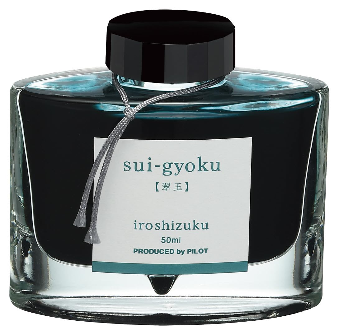 Photo 1 of Pilot INK-50-SU Fountain Pen Ink, Iroshizuku Sugyoku Suidama, 1.7 fl oz (50 ml), PILOT Ink in Glass Bottle