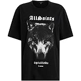 Allsaints Womens Dawn Boyfriend Tee