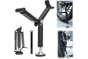Motorcycle Front and Rear Wheel Lifting Frame Maintenance and Repair Parking Support Frame Motorcycle Folding Portable Labor-