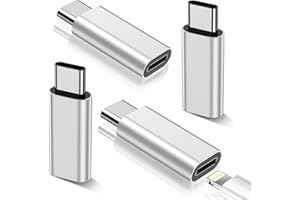 xiwxi 4 Pack Lightning to USB C Adapter for iPhone 15/15Pro/15 Pro Max/15 Plus,Samsung S24 S23,iPad Air,PD Fast Charging&Data