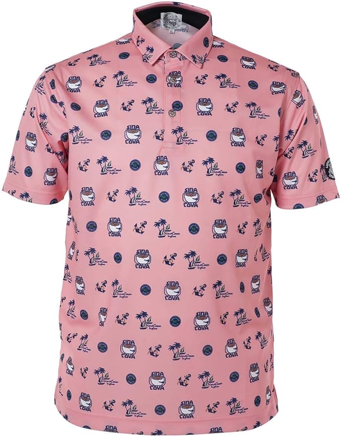 Amazon シナコバ Sina Cova 大きいサイズ 半袖プルオーバー メンズ サーモンピンク キングサイズ シャツ 通販