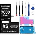 [7000mAh]Battery for iPhone XS, 2025 New Upgraded High Capacity 0 Cycle Li-Polymer Replacement Battery for iPhone XS Models A1920, A2097, A2098, A2100 with Complete Professional Repair Tool Kit