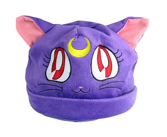 Luna Star Luna's 5 Star Vacation Day 1 Amazon.com: Anime Sailor Moon hat Luna Purple White Artemis Cat Hat