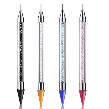 Amazon Com 16 Colors Nail Art Pen For 3d Nail Art Diy Nail Polish