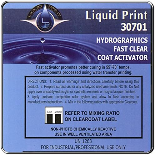 Fast Clear Hardener 1 Pint - Liquid Print Hydrographics Paint Supplies