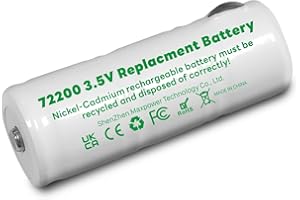HUAENG Replacement Battery for Welch Allyn 72200 3.5V 1500 mAh Rechargeable Battery