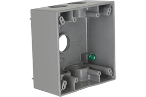 Hubbell Raco 5345-0 Two Gang 5-3/4-Inch Outlets Weatherproof Box