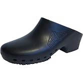 CALZURO Classic Work Clogs Without Holes - Unisex Nursing Clogs - Non Slip Shoes - Autoclavable Rubber Kitchen Shoes for Women and Men -