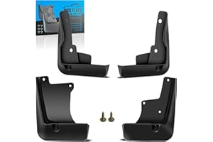 KEYOOG Front & Rear Mud Flaps Splash Guards Fit for 2018 2019 2020 2021 2022 Toy-OTA Camry Sedan (Not Fit L/Le/Xle), 4-Pc Set Easy to Clean and Install, Mud Guards Splash Guard Black