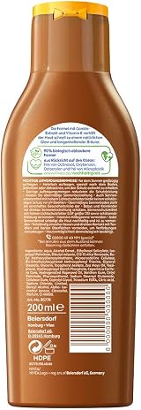 NIVEA Sun Tropical Bronze SPF 6 Sun Lotion 200 ml Carotene Vitamin E view 6