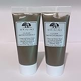 Origins Clear Improvement Charcoal Honey Mask to Purify and Nourish 1 Oz Total, 0.5 oz x 2