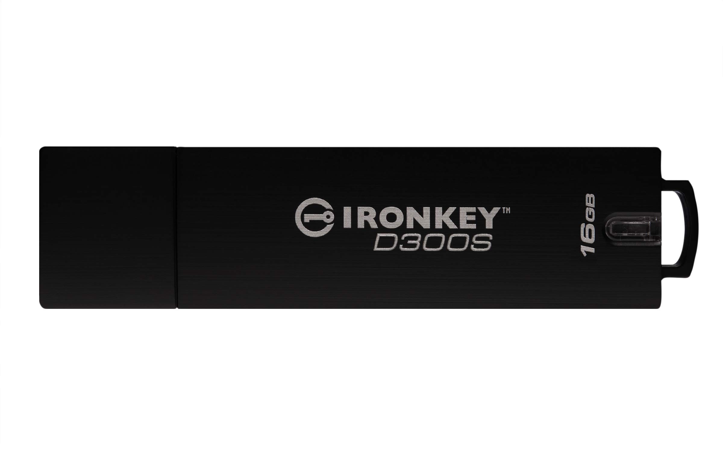Kingston IronKey D300S Encrypted USB Flash Drive 128GB - FIPS 140-2 Level 3 Certified - IKD300S/16GB