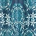 iDesign InterDesign Scroll Medallion Fabric Shower Curtain-72 x 72