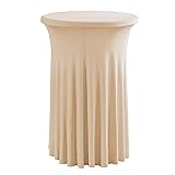 30 inches 32" Highboy Cocktail Round Stretch