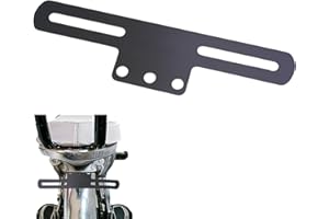 ANKI HAPPIGO ANKIA Universal Motorcycle License Plate Holder Bracket, Premium Aluminum Alloy, Motorcycle License Plate Mount Fits Most Motorcycles