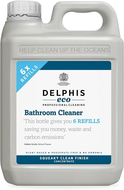 Delphis Eco Bathroom Cleaner Plant-based 2L EU Ecolabel White