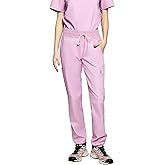 LAMBDA ACADIA Cecily Women's Cargo Jogger Scrub Pants – 8 Pockets, High Stretch, Easy Care, Classic Fit