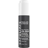 Paula's Choice SKIN PERFECTING 4% BHA Exfoliating Serum Toner, 1 Fl Oz | Facial Exfoliator with Salicylic Acid &amp; Antioxidants for Skin Texture, Clogged &amp; Enlarged Pores, Fragrance-Free