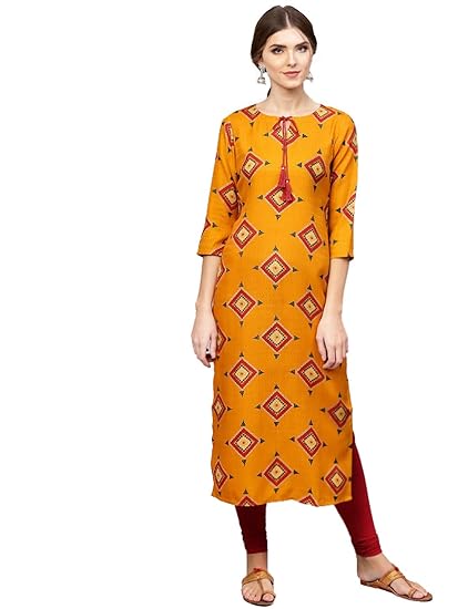Anni Designer Womens Crepe Straight Kurta