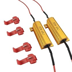 iBrightstar 50W 6ohm Load Resistors for Fix LED