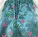 American Vogue ANNA ELSA FROZEN FEVER Girl's Birthday Dress Costume (4-5 Years, Teal)