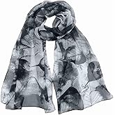 Xyueanlo Scarfs for Women Lightweight Fashion Floral Printed Scarves Neck Scarf Sunscreen Wraps Shawls