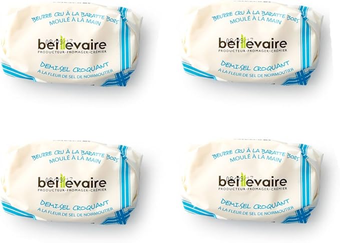 Amazon ベイユヴェール 無殺菌乳 バター 4個セット 有塩塩粒 250gx4個 Beillevaire Beurre Laite Cru ベイユヴェール バター 通販 Amazon ベイユヴェール 無殺菌乳 バター 4個セット 有塩塩粒 250gx4個 Beillevaire Beurre Laite Cru ベイユヴェール バター 通販