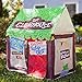 Kids Play Tent for Boys and Girls - Indoor / Outdoor Pop-Up Tent Playhouse, Roll-Up Doors and Window and Removable Floor Panel (Clubhouse)