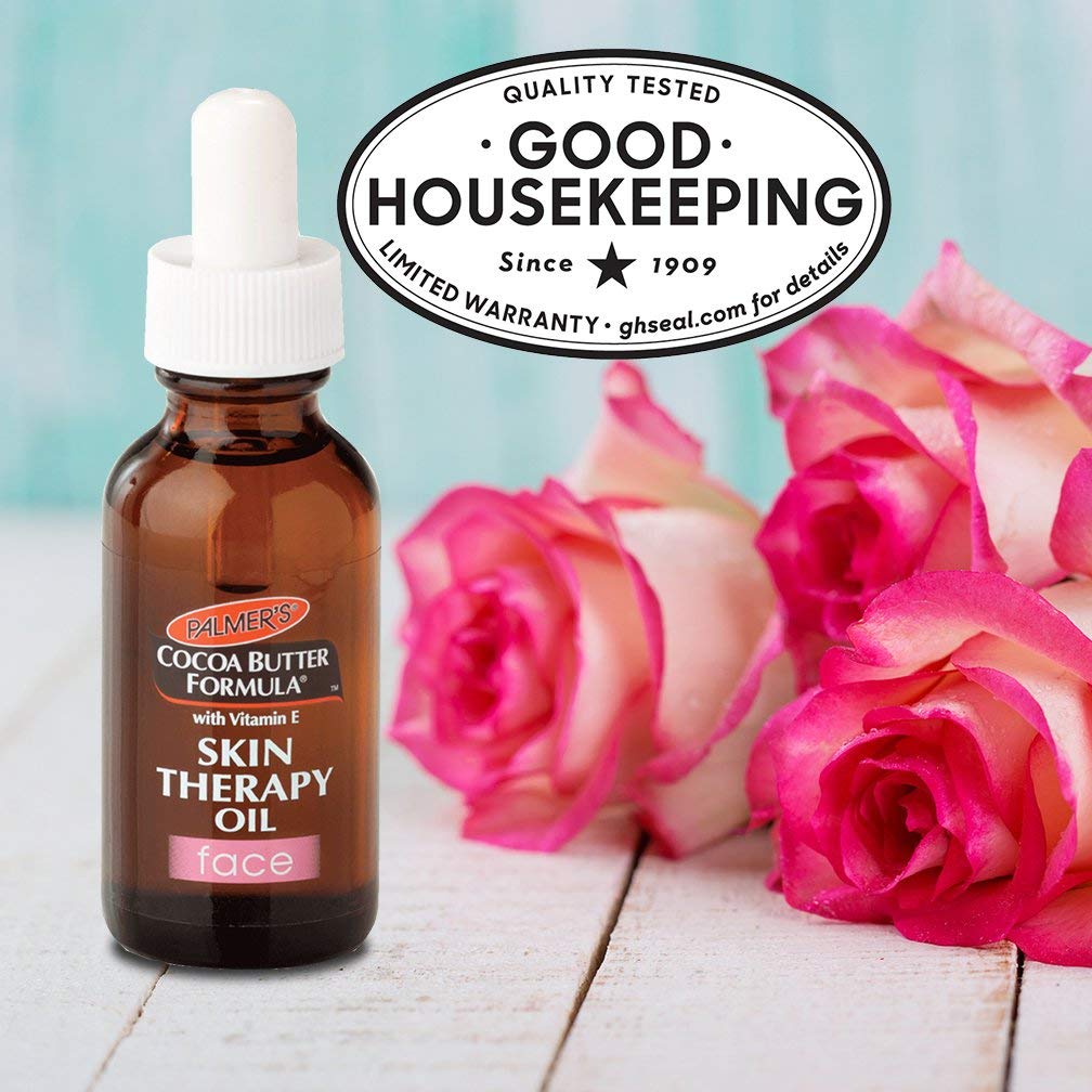 Palmer's Cocoa Butter Formula Moisturizing Skin Therapy Oil for Face with Vitamin E, Rosehip Fragrance, 1 Ounce: Beauty