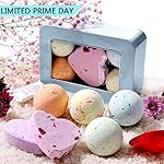 QQCute Bath Bombs handmade perfect gift set,Moisturizing & Best Aromatherapy, Relaxation for Skin