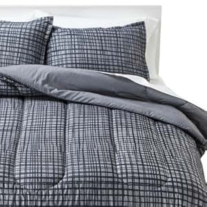 Amazon.com: Room Essentials Sketchy Grid Reversible ...
