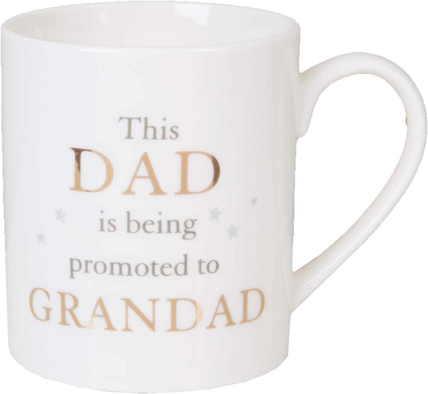 Gift Boxed Mug - Pregnancy Announcement/Reveal - Dad Promoted to Grandad 5396