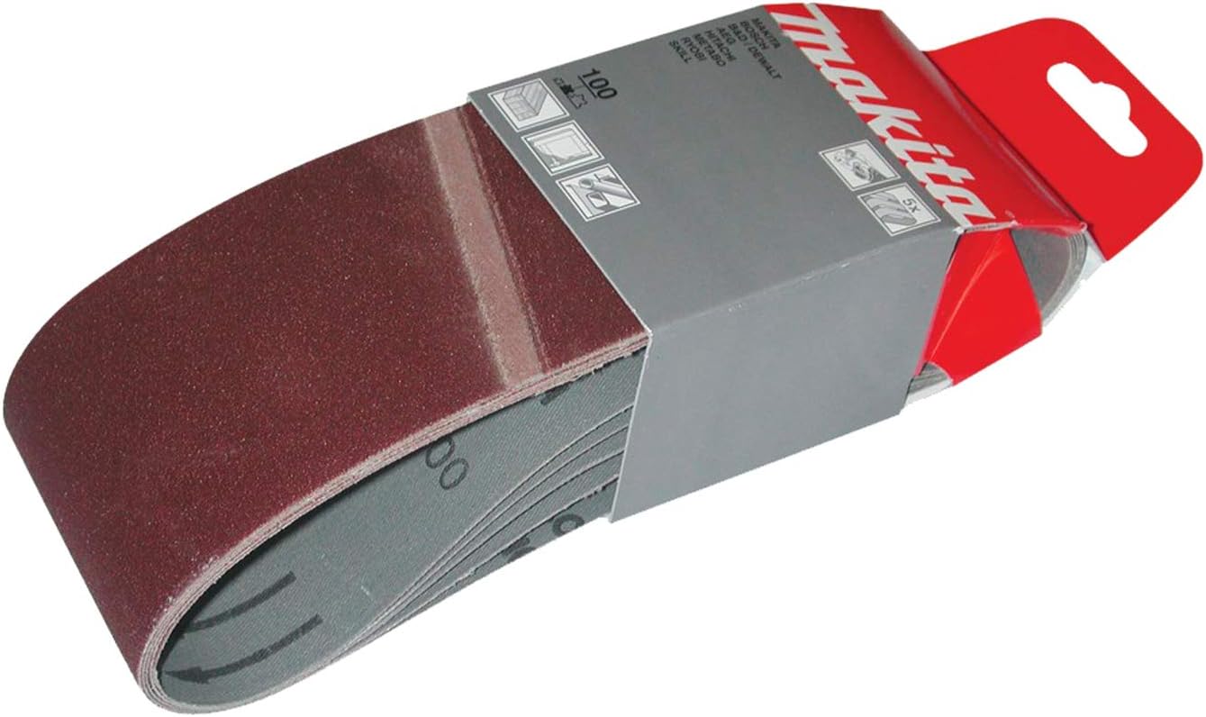 Makita P-36893 Sanding Belt, Red, 100x610 mm
