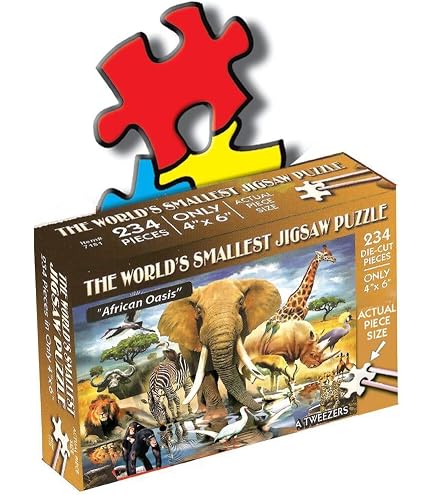Amazon.com: TDC Games World's Smallest Jigsaw Puzzle, Times Square