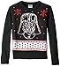 STAR WARS Little Boys' Holiday Vader Sweater, Black, Small