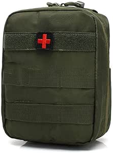 ERKEJI Botiquín táctico de Primeros Al Aire Libre táctica médica Bolsa