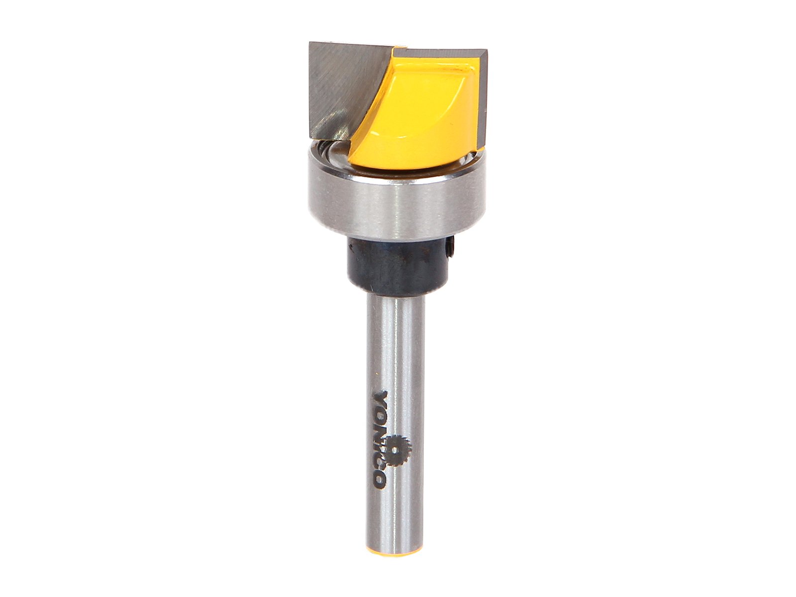 Yonico 14170q - Flush Trim Template Router Bit, Cutting Diameter: 3/4", Cutting Height: 7/16" - 1/4" Shank