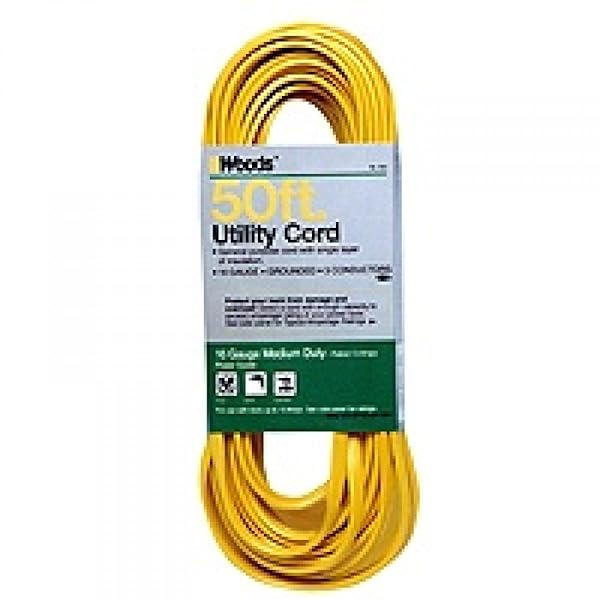 WOODS 0832 SPT-2 16/3 FLAT UTILITY EXTENSION CORD,...
