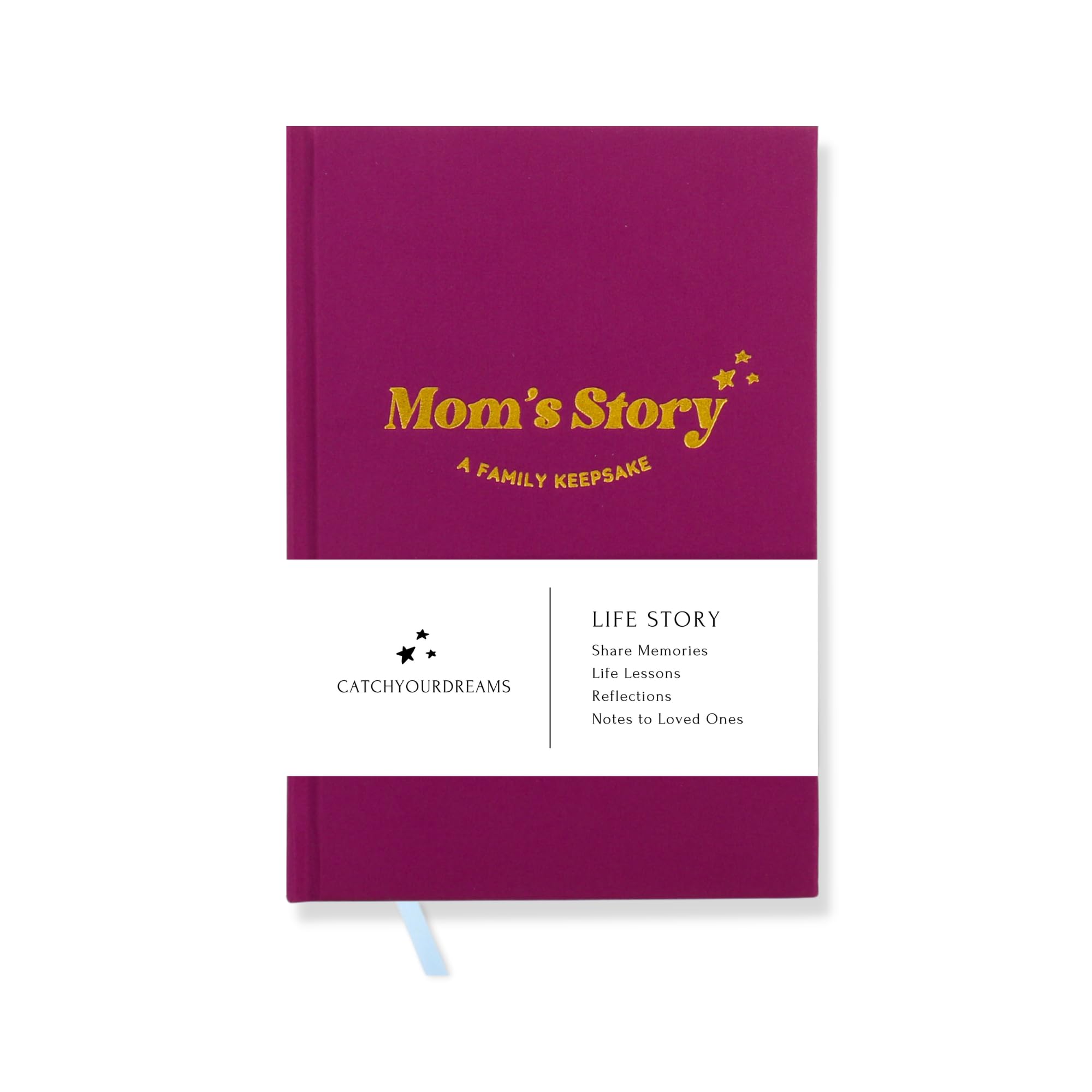 Mom's Gift - Family Heirloom with Prompts for Mother to Daughter and Son Personal Memory Organizer Notepad Planner A Keepsake to Write Your Life