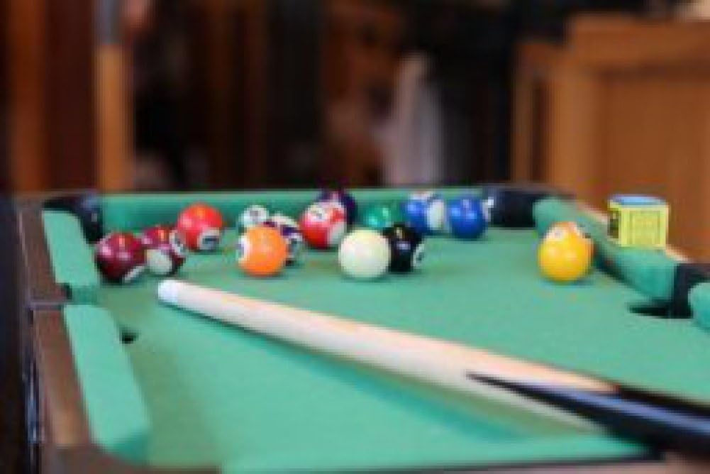 Mini Pool-Billiard Table : Sports & Outdoors