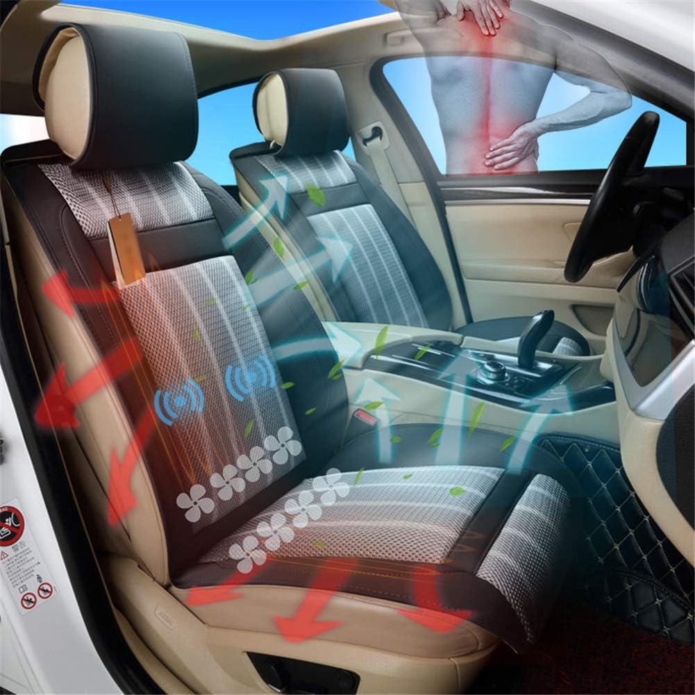 HIMACar Massagematte Mit WäRmefunktion SitzküHlung Auto,Auto Sitzkissen