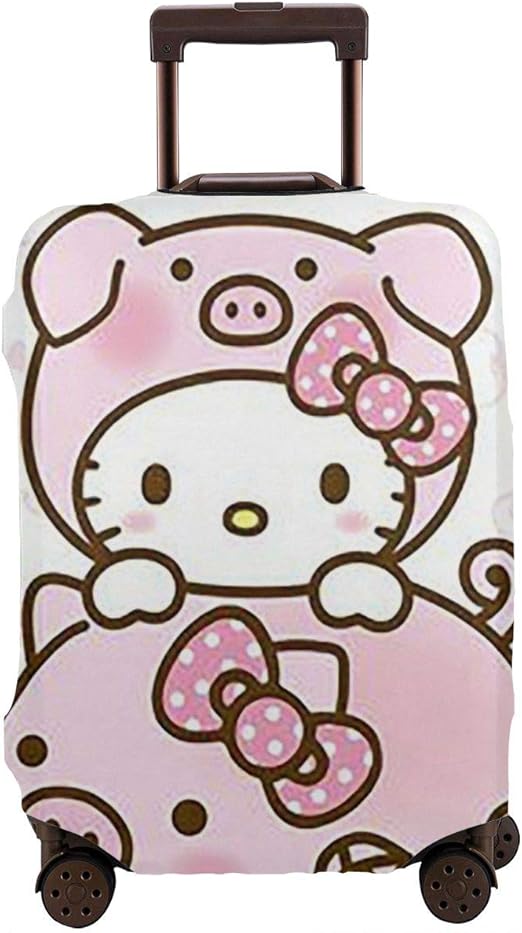 hello kitty luggage cover