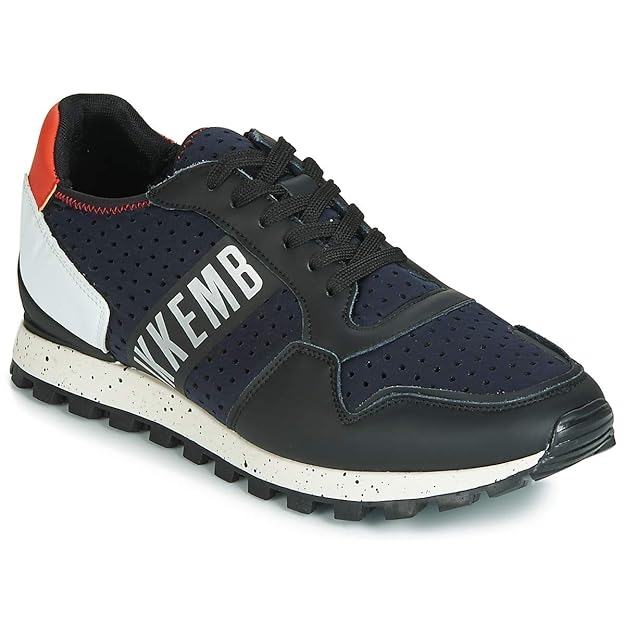 BIKKEMBERGS Fender 2404 Sneaker Herren Marine/Schwarz/Weiss/Rot Sneaker Low