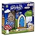 The Irish Fairy Door Company - Blue Arched Door - Includes Magic Key in a Bottle, 3 Stepping Stones, Fairy Lease Agreement, Notepad, and Fairy Welcome Guide