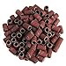 Shelloloh 300pcs Sanding Bands for Nail Drill Manicure Pedicure #80#120#180 Grit File Sanding Piece Set Professional Nail Sanding Bands bit Nail Art Tool